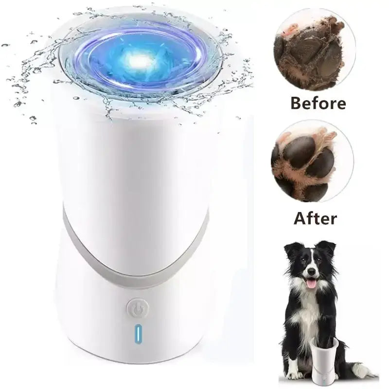 Automatic Pet Paw Cleaner - Portable Silicone Foot Washer for Small and Medium Dogs