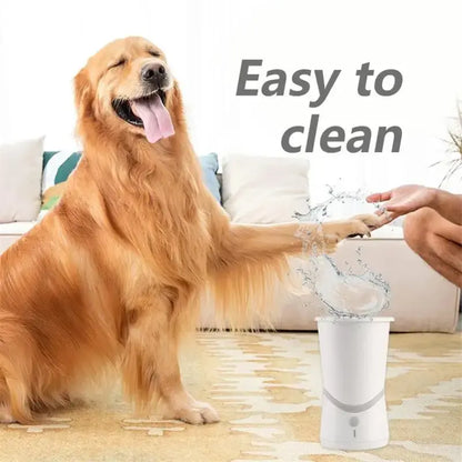 Automatic Pet Paw Cleaner - Portable Silicone Foot Washer for Small and Medium Dogs