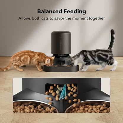 PETLIBRO Automatic Pet Feeder with Camera for Two Pets, 1080P HD Video with Night Vision