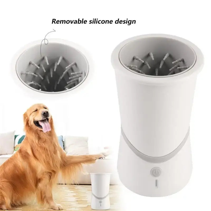 Automatic Pet Paw Cleaner - Portable Silicone Foot Washer for Small and Medium Dogs